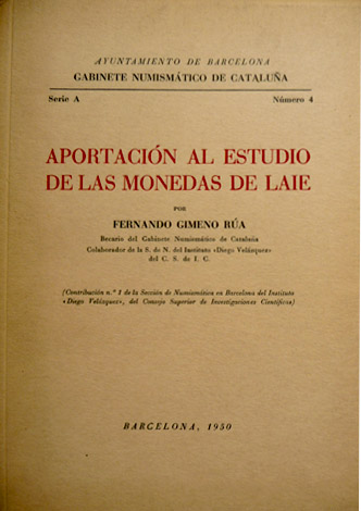 Aportación al estudio de las monedas de Laie. Introducción de …
