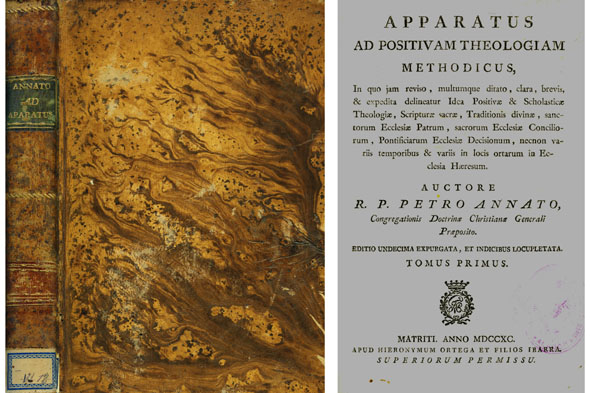 Apparatus ad positivam Theologiam methodicus. Tomus Primus.
