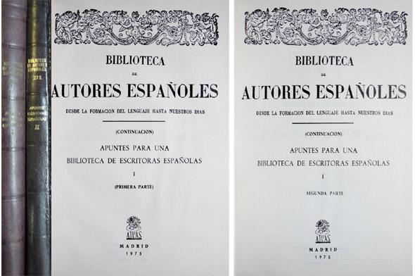 Apuntes para una Biblioteca de Escritoras Españolas, desde el año …