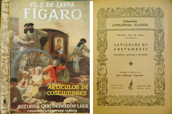 Artículos de costumbres. Filosóficos, satíricos y literarios. Prólogo y edición …