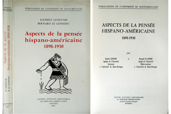 Aspects de la Pensée Hispano-Américaine, 1898-1930.