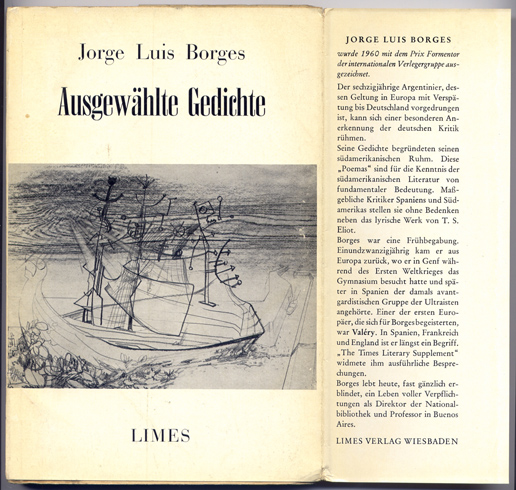 Ausgewählte Gedichte. [Auswahl aus den Poemas, 1923-1958]. Deutsche von Otto …