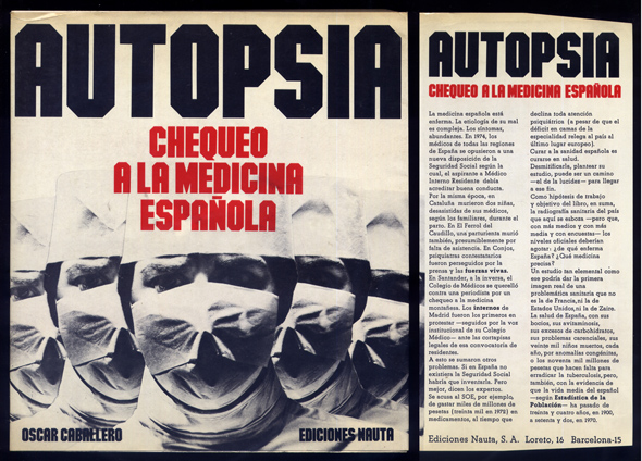 Autopsia. Chequeo a la medicina española.