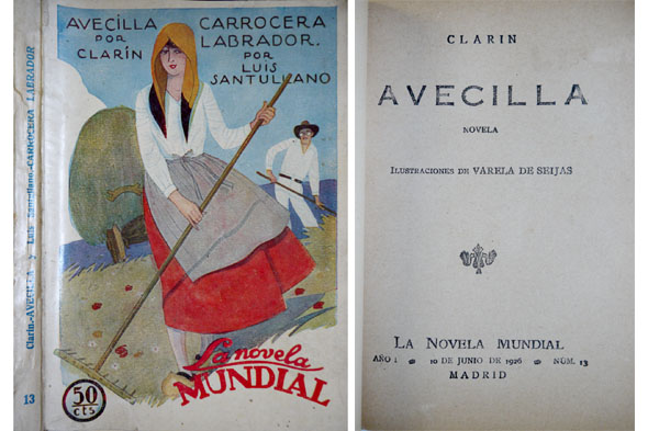 Avecilla. Novela. [Seguida de:] Carrocera, labrador. Novela.