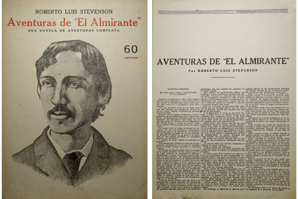 Aventuras de "El Almirante". Una novela de aventuras.