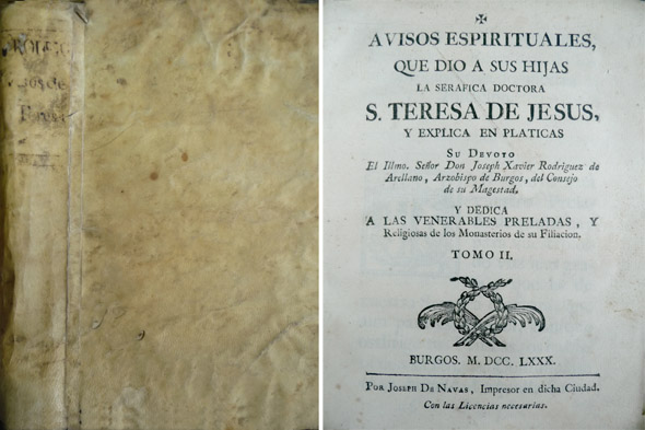 Avisos Espirituales que dio a sus Hijas la Seráfica Doctora …