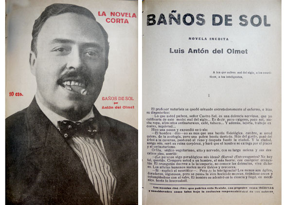 Baños de sol. Novela.
