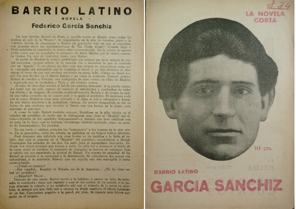 Barrio Latino. Novela.