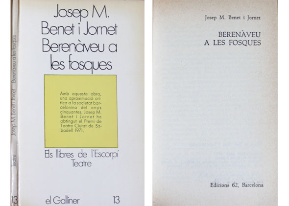 Berenáveu a les fosques.