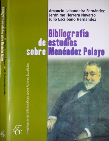 Bibliografía de Estudios sobre Menéndez Pelayo.