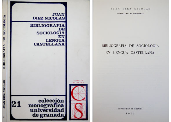 Bibliografía de Sociología en Lengua Castellana.