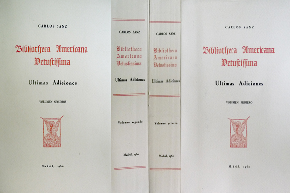 Bibliotheca Americana Vetustíssima. (V y VI). Últimas adiciones. I: hasta …