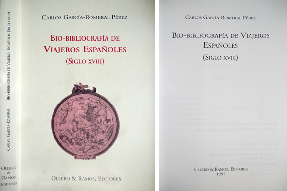 Bio-Bibliografía de Viajeros Españoles del Siglo XVIII.
