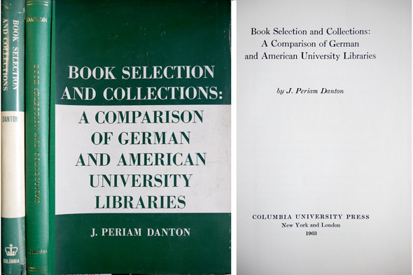 Book selection and collections: A Comparison of German and American …