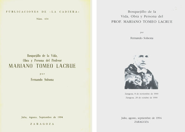 Bosquejillo de la vida, obra y persona del Profesor Mariano …