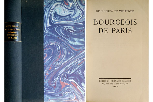 Bourgeois de Paris.