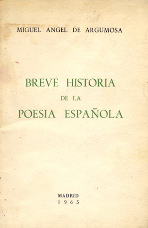 Breve Historia de la Poesía Española.
