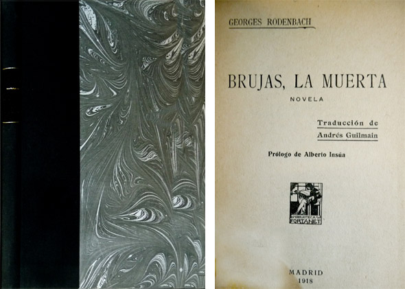Brujas la muerta. Novela. Traducción de Andrés Guilmain. Prólogo de …