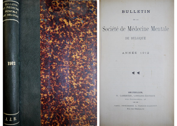 Bulletin de la Société de Médecine Mentale de Belgique. Année …