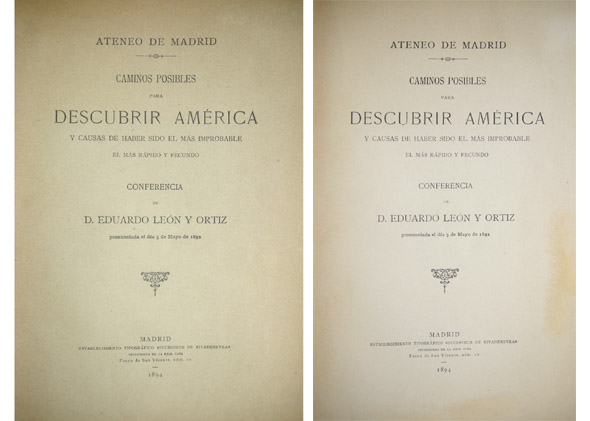 Caminos posibles para descubrir América y causas de haber sido …