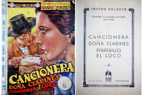 Cancionera. Poema dramático en tres actos, el tercero dividido en …