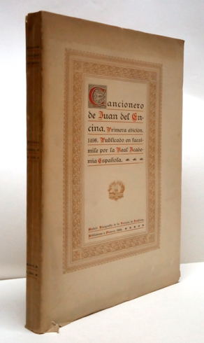 Cancionero de Juan del Encina. Primera edición. 1496. Publicado en …