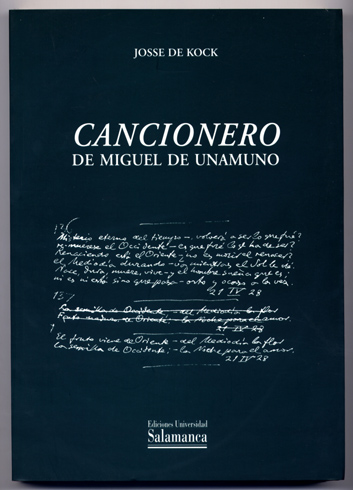 Cancionero de Miguel de Unamuno.