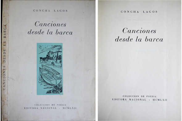 Canciones desde la barca. Poemas.