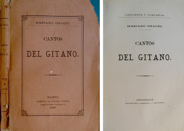 Cantos del Gitano.