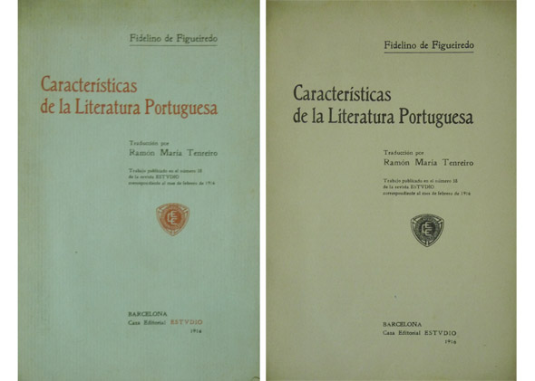 Características de la Literatura Portuguesa. Traducción de Ramón María Tenreiro.