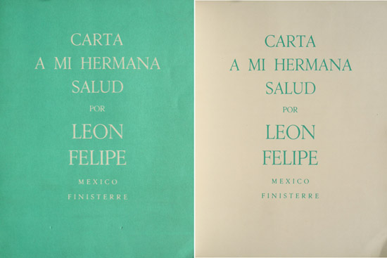 Carta a mi Hermana Salud.