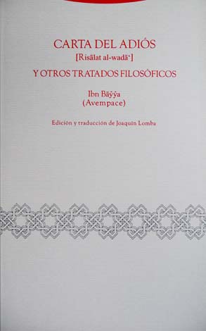 Carta del Adiós y otros tratados filosóficos. [Tratado sobre el …