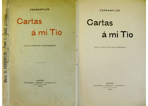 Cartas a mi Tío (1874-1875). Con un prólogo de Don …