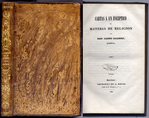 Cartas a un escéptico en materia de religión.