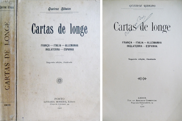 Cartas de Longe. França, Italia, Allemanha, Inglaterra, Espanha.