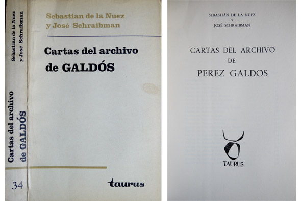 Cartas del Archivo de Pérez Galdós.