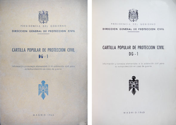 Cartilla Popular de Protección Civil. DG-1. Información y consejos elementales …