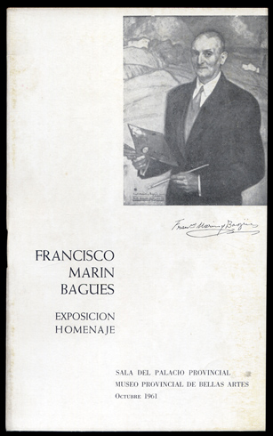 Catálogo de la Exposición Homenaje. Octubre de 1961. Textos de …