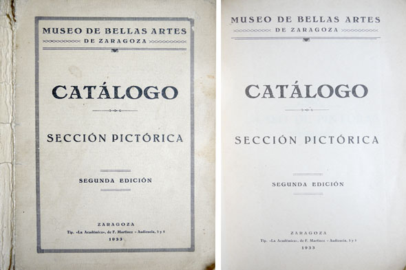 Catálogo de la Sección Pictórica del Museo de Bellas Artes …