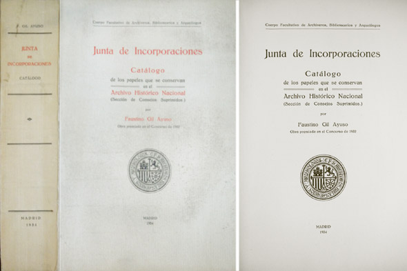 Catálogo de los Papeles de la Junta de Incorporaciones que …