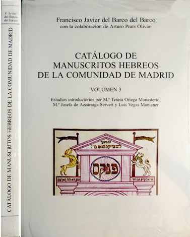 Catálogo de manuscritos hebreos de la Comunidad de Madrid, 3: …