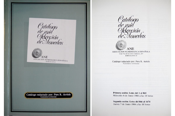Catálogo de una Selección de Monedas.