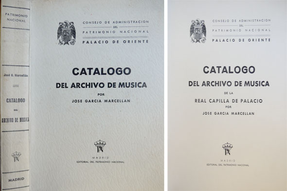 Catálogo del Archivo de Música de la Real Capilla de …