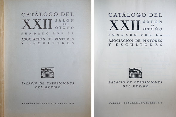 Catálogo del XXII Salón de Otoño, fundado por la Asociación …