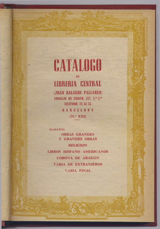 Catálogos Números 21, 22, 23, 24, 25, 26 y 27, …