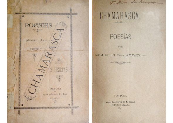 Chamarasca. Poesías.