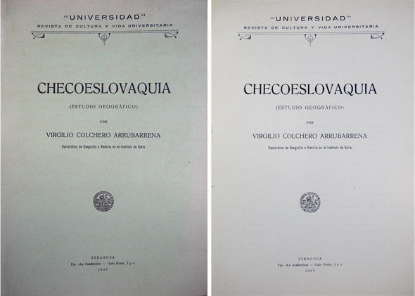 Checoeslovaquia. Estudio geográfico.