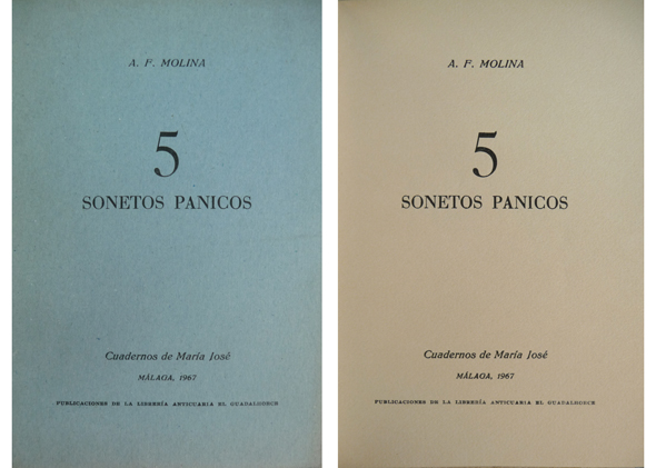 Cinco sonetos pánicos.