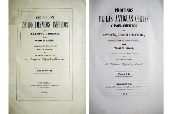 Colección de Documentos Inéditos del Archivo General de la Corona …