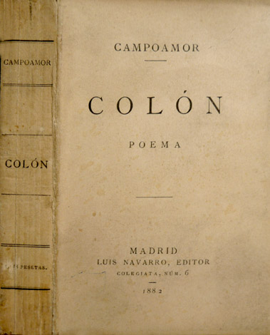 Colón. Poema. Prólogo de Severo Catalina.